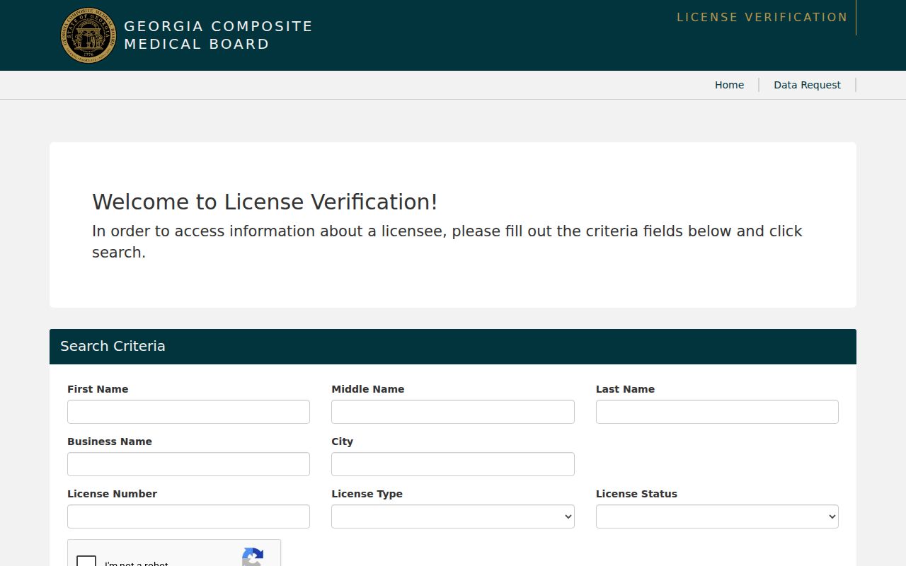 Snellville people search using Georgia medical license verification