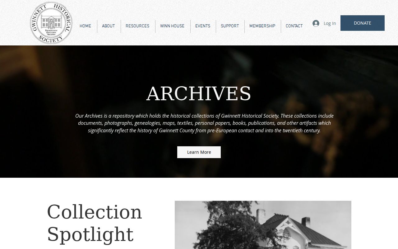 Snellville people search in Gwinnett Historical Society archives