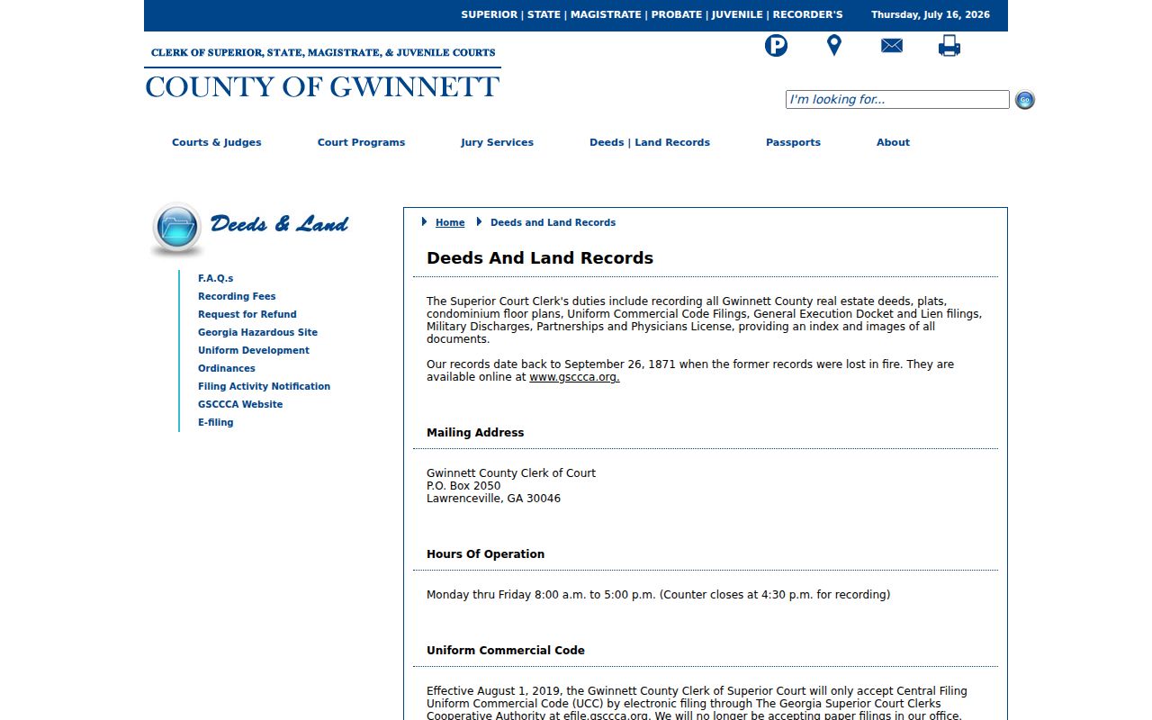 Snellville people search fallback through Gwinnett land records