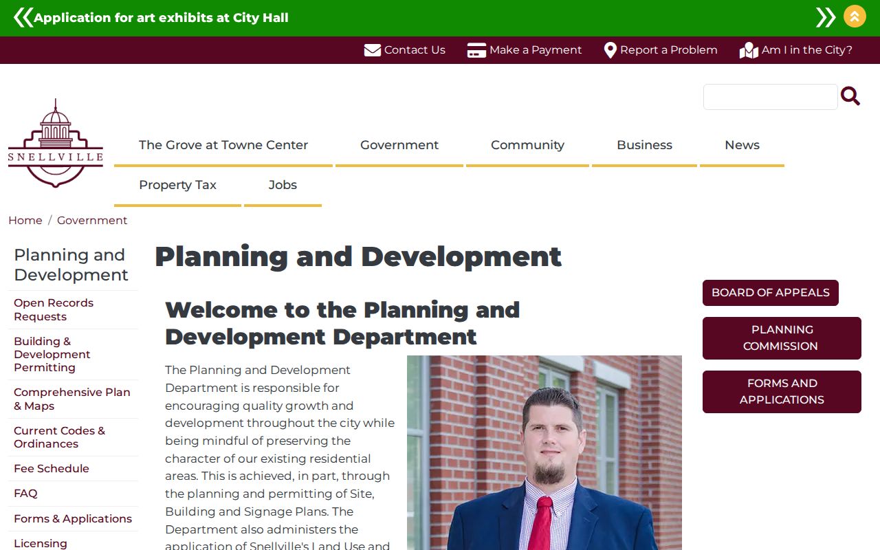 Snellville people directories planning staff roster